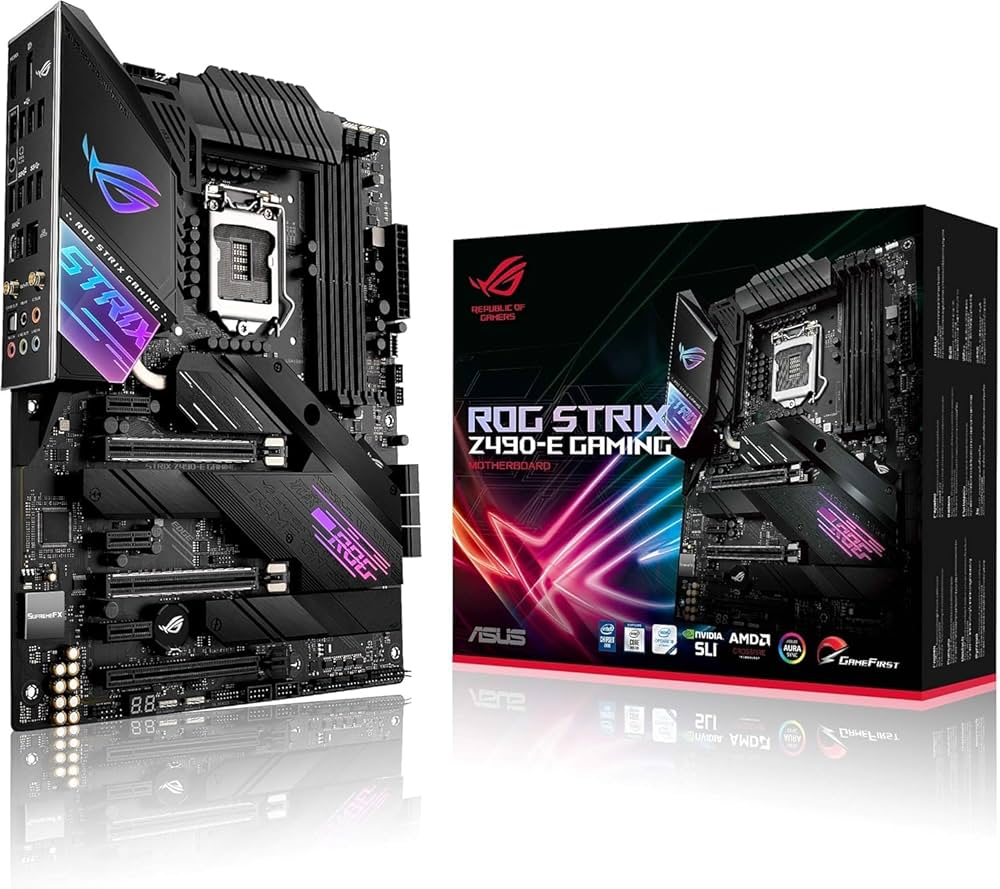 Amazon.in: Buy ROG Strix Z490-E Gaming, ATX Motherboard, LGA 1200